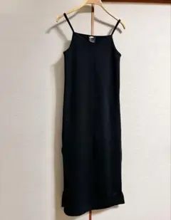 NIKE ナイキ ブラック スウェットキャミソール ドレス S 黒 ブラック
