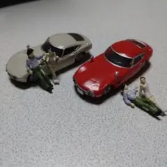 タイムスリップグリコ 第１弾 トヨタ2000GT ２個セット レアカラー
