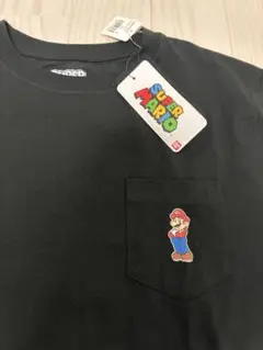 スーパーマリオ　Tシャツ　バックプリント　任天堂　Mサイズ