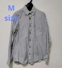 ストライプ ボタンダウン 長袖シャツ