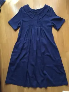 ハンドメイド 作家・襟付きワンピース