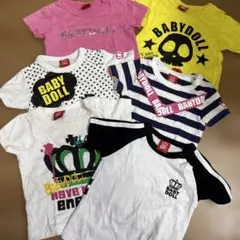 BABYDOLL キッズTシャツ 6点セット