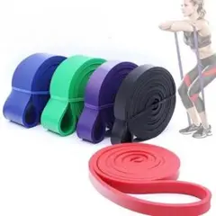 トレーニングチューブ ブラック 11~29kg トレーニングバンド 懸垂 ヨガ