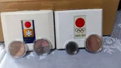 1964年 東京オリンピック 1972年 札幌オリンピック 記念硬貨 4枚セット