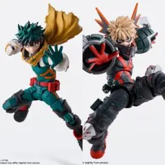 S.H.Figuarts 緑谷出久　爆豪勝己　セット　開封品