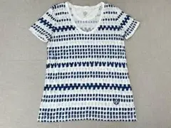 (K07284) トリーバーチ TORY BURCH ロゴプリント総柄Tシャツ