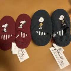 GELATO PIQUE スヌーピー ルームシューズ２足