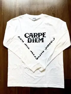 【未使用】CARPE DIEM ロゴ ロングスリーブTシャツ【Premium】
