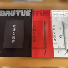 BRUTUS 危険な読書３冊セット