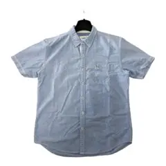 アーノルドパーマー　半袖シャツ　L 青　メンズ【中古】