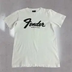 Fender Made In USA ロゴ Tシャツ 白