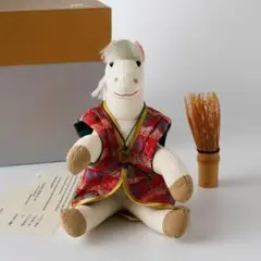 T 干支　馬　縁起物　十二支　置物　海馬文