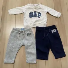 babyGAP 長袖・裏起毛ズボンまとめ売り