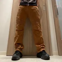 BALMAIN W34 コーデュロイ バイカーデザインパンツ ライディングパンツ