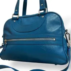 美品　希少カラー　ジャックルコー　リスボン　2way ショルダーバッグ　レザー