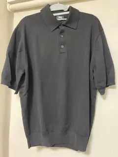 ユニクロウォッシャブルニットポロセーター半袖XL UNIQLO