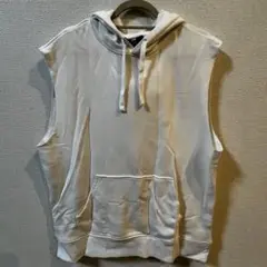 H&M ノースリーブプルパーカー　ベストパーカー