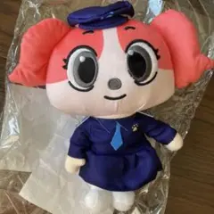ベイビーバス　パピーさん　ポリス　犬　ぬいぐるみ
