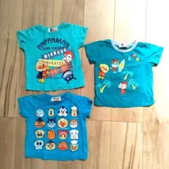 アンパンマン Tシャツ 3枚セット 80cm