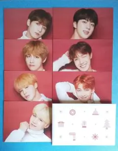 BTS 109 Xmas クリスマスポストカードセット