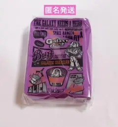 「新品・未使用」 トイ・ストーリー ブック型ポーチ バズ エイリアン　パープル