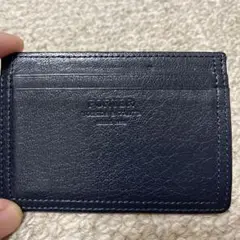 PORTER パスケース ネイビー ホワイト