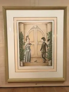 レイモン ペイネ リトグラフ 額装 ☆ 直筆サイン・エディション有り☆ 限定版画 レイモン ペイネ リトグラフ 額装 ☆ 直筆サイン・エディション