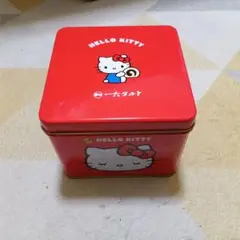 ハローキティ 四角い缶