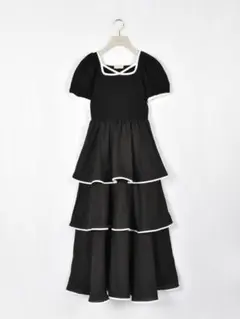 AnMILLE アンミール　リブドッキングレイヤードOP