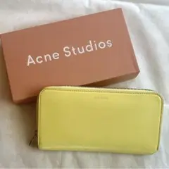 Acne Studios 長財布 ウォレット イエロー黄