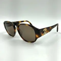 CHANEL シャネル サングラス ブラウン べっ甲柄