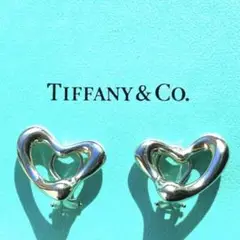 Tiffany u0026 Co ティファニー イヤリング シルバー オープンハート