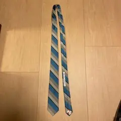 giraffe ネクタイ ブルー