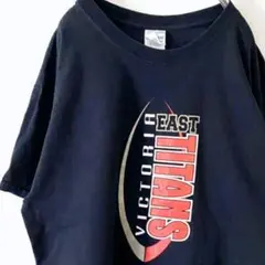 ビクトリア EAST TITANS Tシャツ Tシャツ L ブラック黒 古着