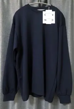 CITEN ダブルフェイス　プルオーバー　ネイビー　S