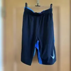 NIKE DRI-FIT ショーツ キッズL 黒/青
