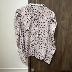 リエンダ　豹柄　シャツ