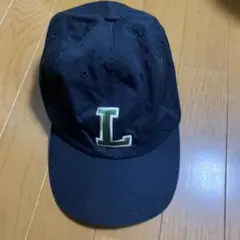 LACOSTE 黒 キャップ Lの刺繍