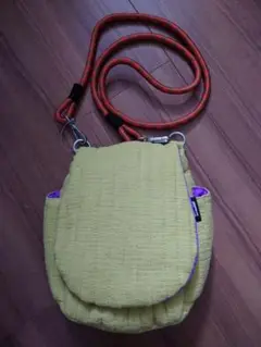 ◉フェリシモ◉キルティングガーゼ フラッフィーカスタムショルダーバッグ◉