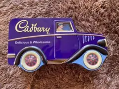 CADBURY トラック 缶　お菓子　キャドバリー　チョコ　車