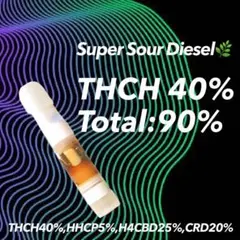 2set THCH 40% Super Sour Diesel 0.5ml