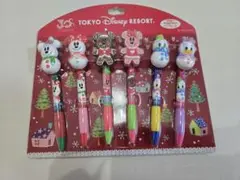 【期間限定値下げ！！】ディズニー30周年クリスマスボールペンセット