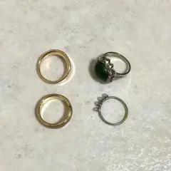 【未使用】リング　アクセサリー　4セット