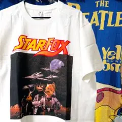 スターフォックス　Tシャツ メンズ　懐かしゲーム　キャラクター　Nintendo
