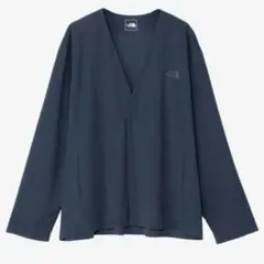 新品タグ付き THE NORTH FACE テックラウンジカーディガン ネイビー