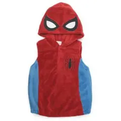 【未使用】着ぐるみ スパイダーマン 100・110cm フリースベスト キッズ