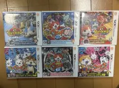 妖怪ウォッチソフト6個セット！！