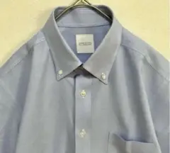 MACKINTOSH PHILOSOPHY 半袖ドレスシャツ 水色