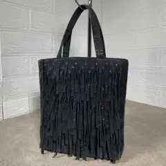 Chanel シャネル ハンド バッグ フリンジ ココマーク スウェード