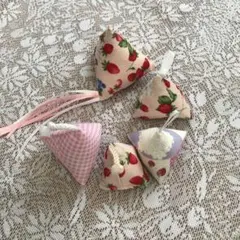 猫おもちゃ テトラ 猫まきびし ハンドメイド2
